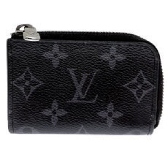 Louis Vuitton Porte Case Monogram Eclipse Black Monnaie Jour - Picture 1 of 6
